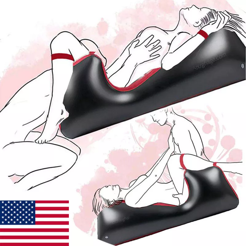 Inflatable Sofa with Strap Bed Love Position Chair